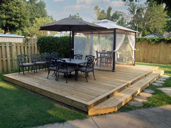 Backyard Deck Installation in Simi Valley
