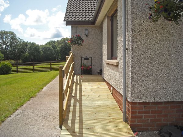 Hardwood Ramp Installation in Simi Valley