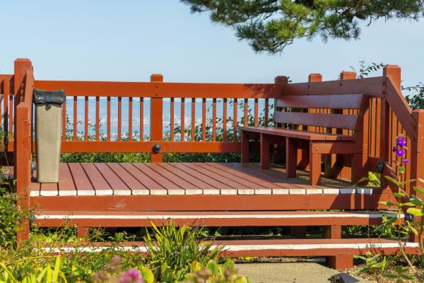 Redwood Deck Construction in Simi Valley
